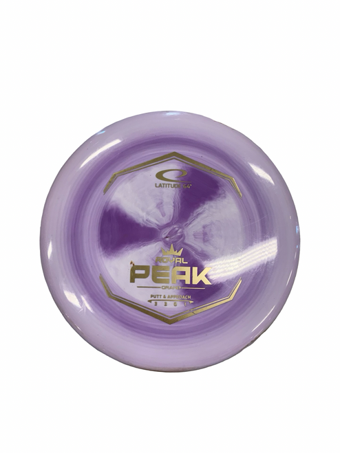 Vist Large View of Product Image Which is Used Latitude 64 PEAK Disc Golf Putter Purple