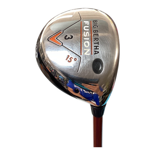Vist Large View of Product Image Which is Used Callaway BIG BERTHA FUSION 3W Mens Fairway Wood RH 3 Wood