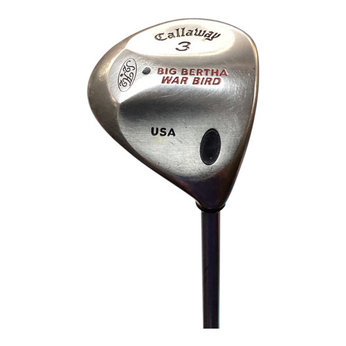 Vist Large View of Product Image Which is Used Callaway BIG BERTHA WARBIRD 3W Mens Fairway Wood RH 3 Wood