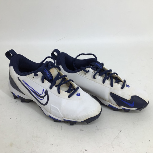 Vist Large View of Product Image Which is Used Nike FORCE TROUT 9 JR 4.5 BB CLEATS BB/SB Cleats Navy And White Junior 04.5