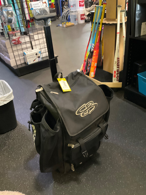 Vist Large View of Product Image Which is Used BoomBah BOOMBAH ROLLER BB BAG BB/SB Player Wheeled Bag Black