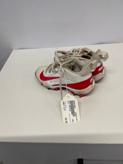 Vist Large View of Product Image Which is Used Nike FASTFLEX BB/SB Cleats White Youth 11.0