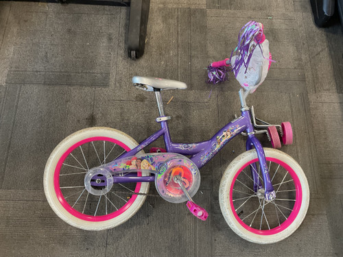 Vist Large View of Product Image Which is Used DISNEY PRINCESS Hybrid/City Bike Girls Pink 16"