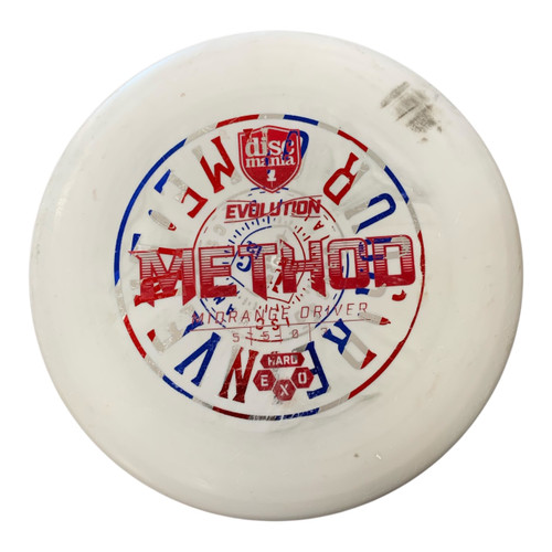 Vist Large View of Product Image Which is Used Discmania METHOD Disc Golf Mid Range White