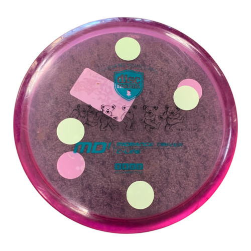 Vist Large View of Product Image Which is Used Discmania MD1 C-LINE Disc Golf Mid Range Purple