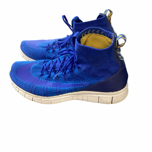 Vist Large View of Product Image Which is Used Nike Basketball Shoes M Royal Blue Senior 10.5