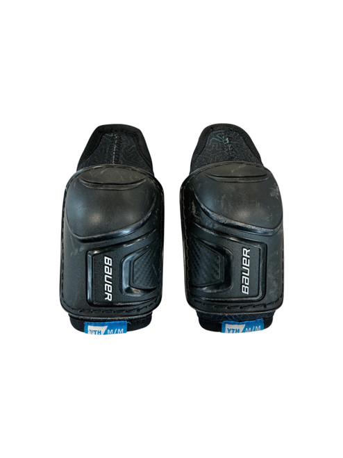 Vist Large View of Product Image Which is Used Bauer X Youth Elbow Pads MD