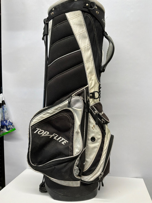 Vist Large View of Product Image Which is Used Top Flite GAMER STAND BAG Mens Stand Bag White