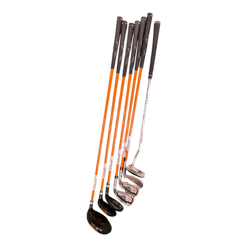 Vist Large View of Product Image Which is Used Callaway XI HOT WITH ODDYSSEY PUTTER Jr Package Set RH Orange 7 Piece