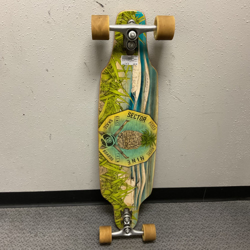 Vist Large View of Product Image Which is Used Sector 9 MINI LOOKOUT Longboard Royal Blue 8 3/4"