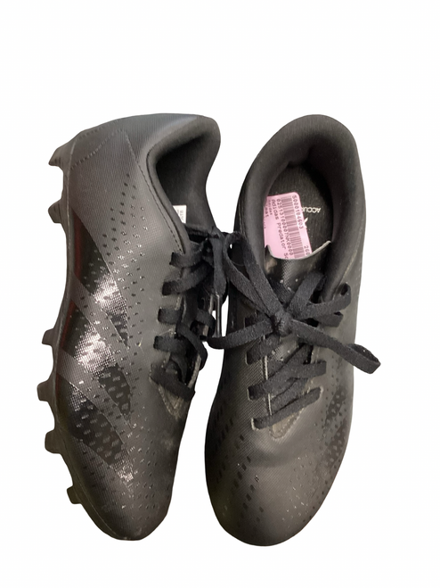 Vist Large View of Product Image Which is Used Adidas Soccer Cleats Black Junior 01.5