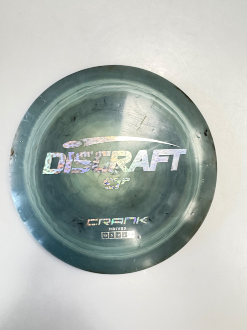 Vist Large View of Product Image Which is Used Discraft CRANK Disc Golf Driver Grey 173g