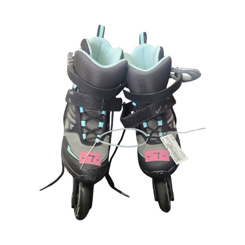 Vist Large View of Product Image Which is Used Rollerblade ZETRABLADE WOMENS SKATES Senior Rec Fitness Skates Black Senior 7