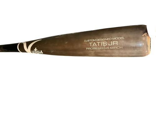 Vist Large View of Product Image Which is Used Victus TATIS JR BB/SB Wood Bat 30"