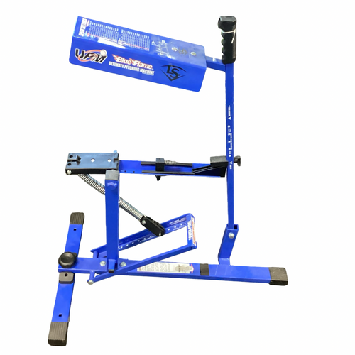 Vist Large View of Product Image Which is Used Louisville Slugger BLUE FLAME ULTIMATE PITCHING MACHINE BB/SB Pitching Machine Royal Blue