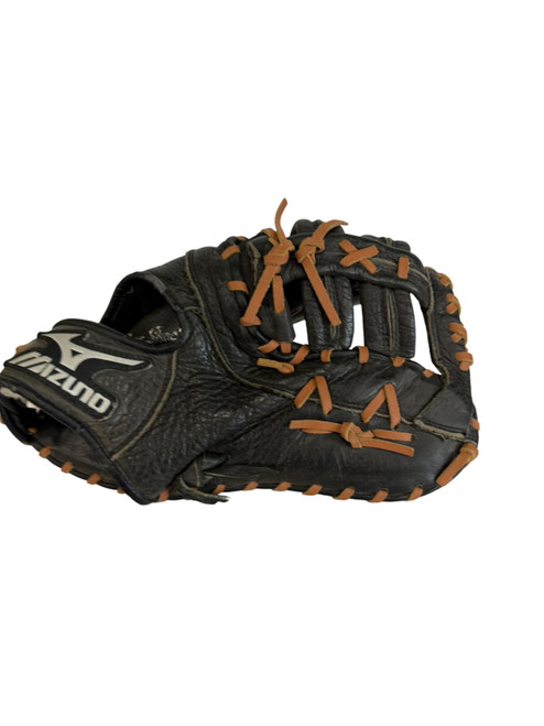 Vist Large View of Product Image Which is Used Mizuno BB/SB First Base RH Throw Black 12"