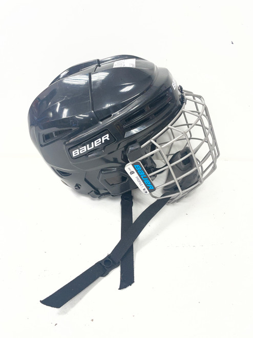 Vist Large View of Product Image Which is Used Bauer IMS 5.0 Helmet Cage Combo Black SM