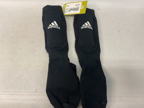 Vist Large View of Product Image Which is Used Adidas Soccer Shin Guards Youth Black SM