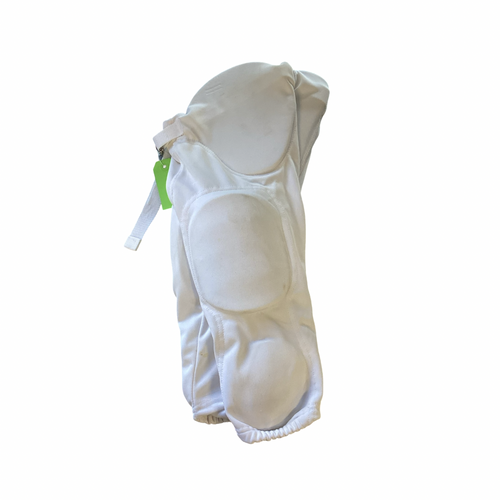 Vist Large View of Product Image Which is Used Riddell Adult FB Integrated Pants White MD
