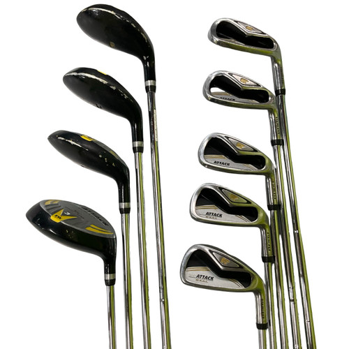 Vist Large View of Product Image Which is Used Golden Bear BEAR ATTACK HIGH MOI Mens Starter Set RH 9 Piece