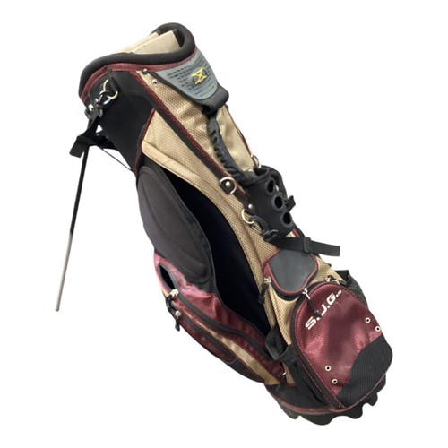 Vist Large View of Product Image Which is Used S.U.G STAND BAG Mens Stand Bag Black