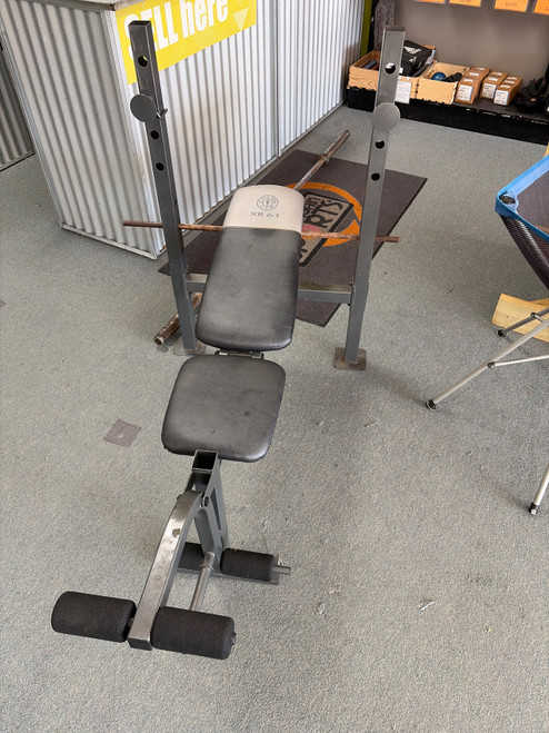 Vist Large View of Product Image Which is Used Golds Gym STD BENCH Standard Bench