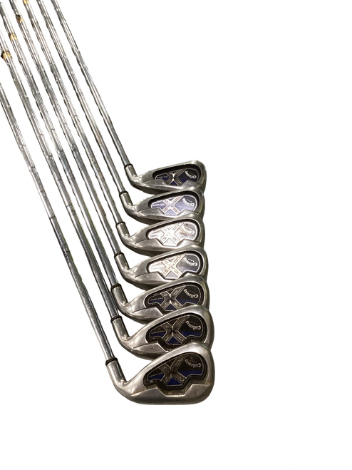 Vist Large View of Product Image Which is Used Callaway X 18 Mens Iron Set RH 3I-9I