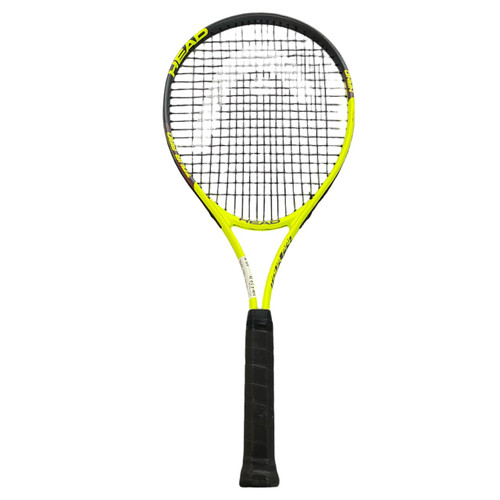 Vist Large View of Product Image Which is Used Head TOUR PRO Adult Tennis Racquet Yellow 4 3/8"
