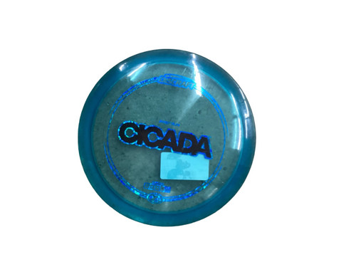 Vist Large View of Product Image Which is Used Discraft CICADA Disc Golf Driver Royal Blue