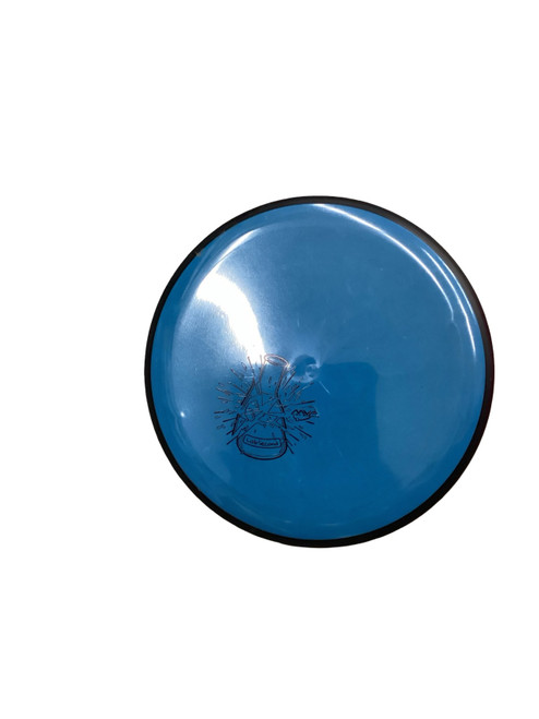 Vist Large View of Product Image Which is Used MVP ANODE Disc Golf Putter Royal Blue