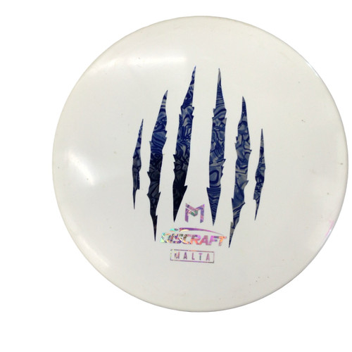 Vist Large View of Product Image Which is Used Discraft MALTA Disc Golf Mid Range White