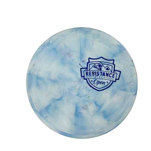 Vist Large View of Product Image Which is Used Discraft MALTA Disc Golf Mid Range Royal Blue