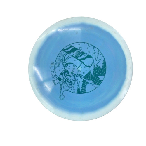 Vist Large View of Product Image Which is Used Discraft BUZZ Disc Golf Mid Range Royal Blue