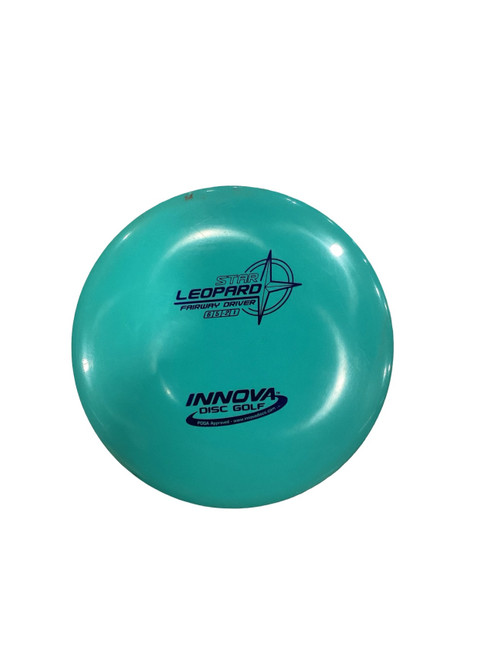 Vist Large View of Product Image Which is Used Innova STAR LEOPARD Disc Golf Driver Teal