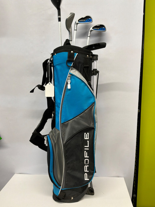 Vist Large View of Product Image Which is Used Wilson GIRLS JUNIOR SET Jr Package Set LH Carolina Blue 6 Piece