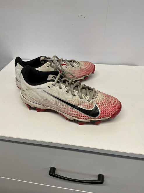Vist Large View of Product Image Which is Used Nike Adult FB Cleats White Senior 8