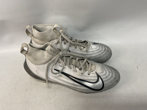 Vist Large View of Product Image Which is Used Nike Adult FB Cleats White Senior 8.5
