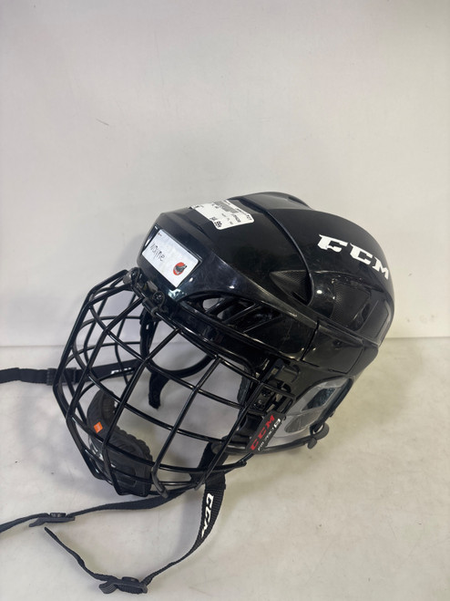 Vist Large View of Product Image Which is Used CCM FL 60 Helmet Cage Combo Black MD