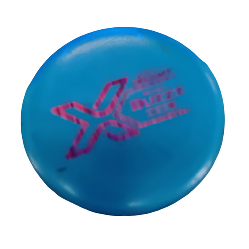 Vist Large View of Product Image Which is Used Discraft BUZZZ Disc Golf Mid Range Royal Blue 172g