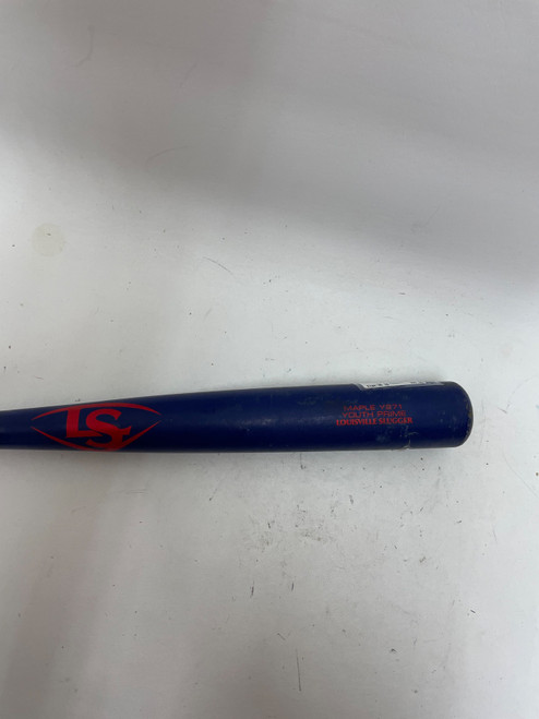 Vist Large View of Product Image Which is Used Louisville Slugger MAPLE Y271 BB/SB Wood Bat 30"