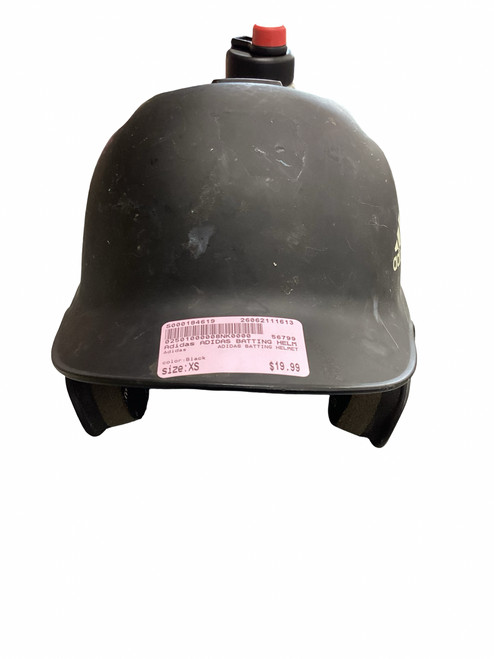Vist Large View of Product Image Which is Used Adidas ADIDAS BATTING HELMET Batting Helmet No Mask Black XS
