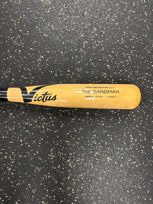 Vist Large View of Product Image Which is Used Victus PRO RESERVE LL1 BB/SB Wood Bat 27 1/2"