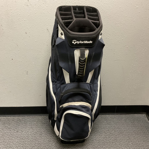 Vist Large View of Product Image Which is Used Taylormade CATALINA Mens Cart Bag Navy And White