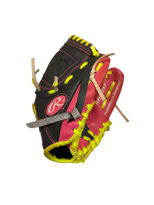 Vist Large View of Product Image Which is Used Rawlings PLAYER SERIES BB/SB Glove T-ball Black 9 1/2"
