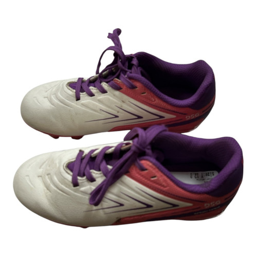 Vist Large View of Product Image Which is Used Soccer Cleats White Youth 12.0