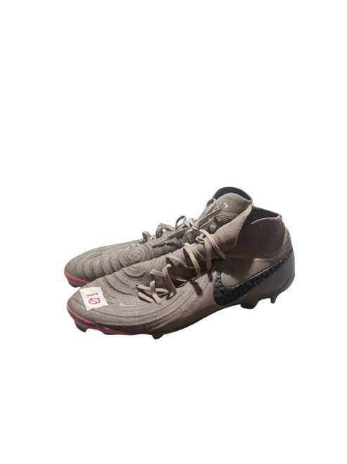 Vist Large View of Product Image Which is Used Nike Soccer Cleats Grey Senior 10