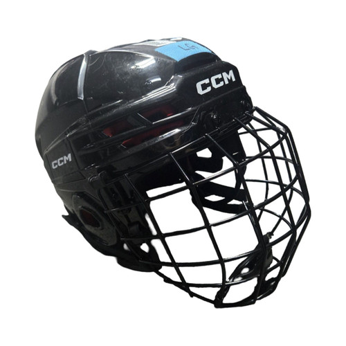 Vist Large View of Product Image Which is Used CCM TACKS 70 LG HELMET COMBO Helmet Cage Combo Black LG