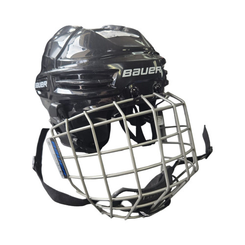 Vist Large View of Product Image Which is Used Bauer IMS 5.0 COMBO HELMET Helmet Cage Combo Black SM