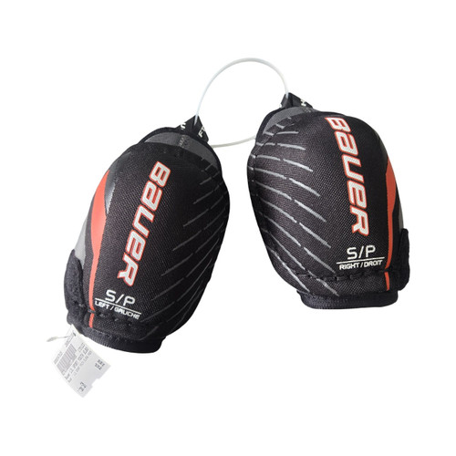 Vist Large View of Product Image Which is Used Bauer LIL SPORT YOUTH ELBOW PADS Youth Elbow Pads SM
