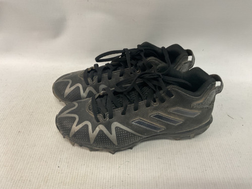 Vist Large View of Product Image Which is Used Adidas Jr FB Cleats Black Junior 04.5